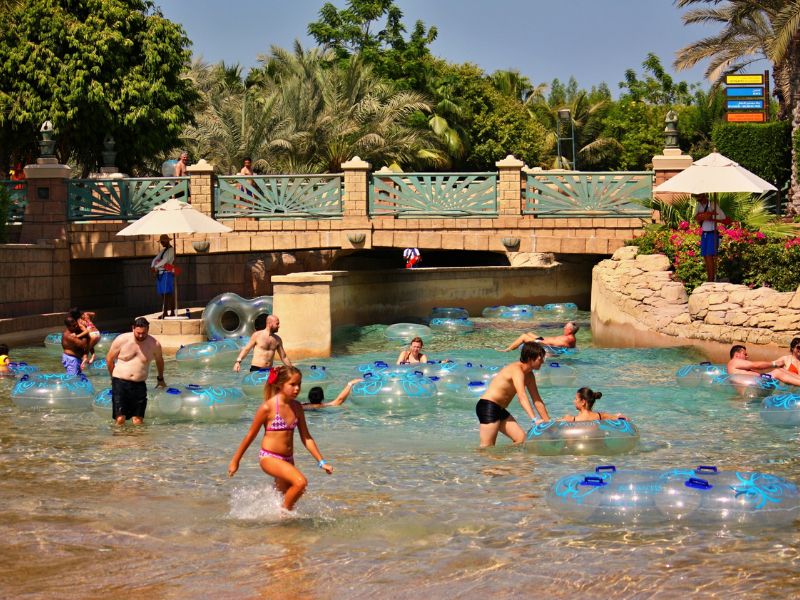 Beliebtes Ausflugsziel in Dubai Aquaventure Wasserpark