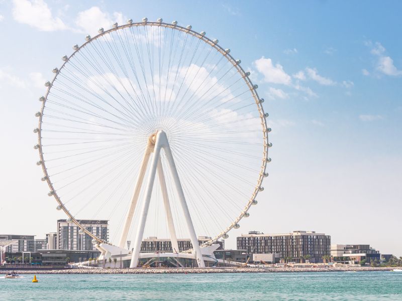 Dubai Riesenrad AIN & Promenade The Walk