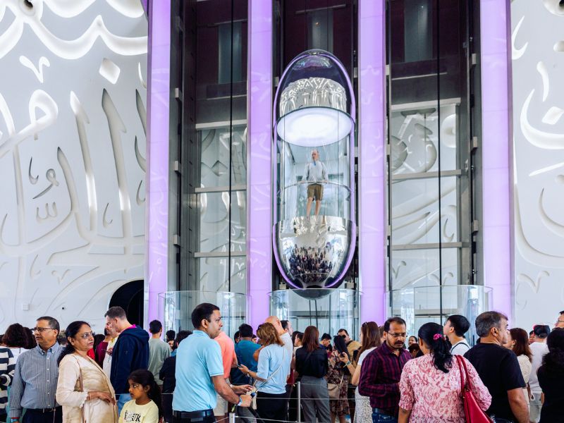 Das Museum of the Future in Dubai ist sehr beliebt