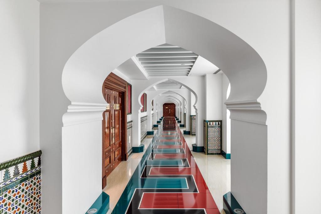 Gang innen im Burj Al Arab Hotel Dubai