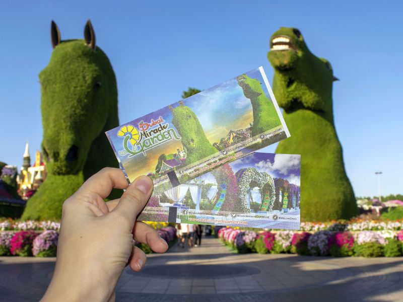 Tickets für Miracle Garden in Dubai sind online erhältlich ab 25€